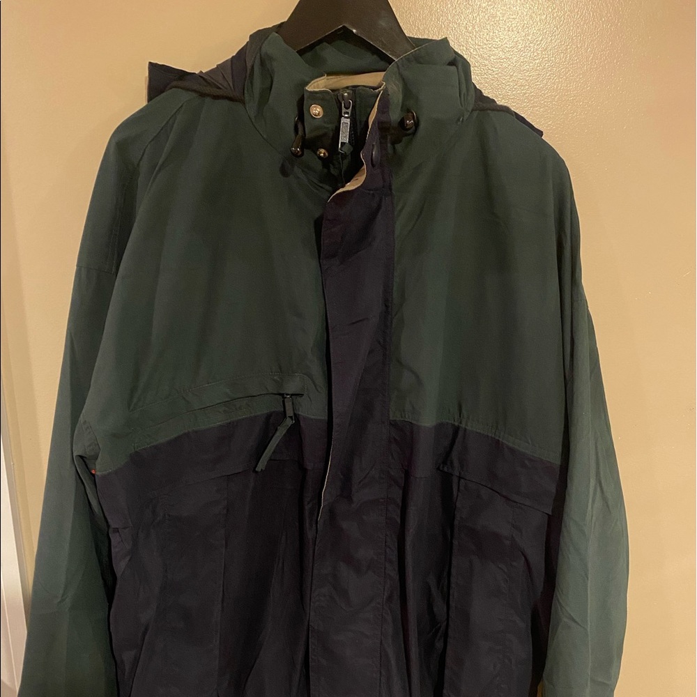 Cobra mens jacket 2xl green blue